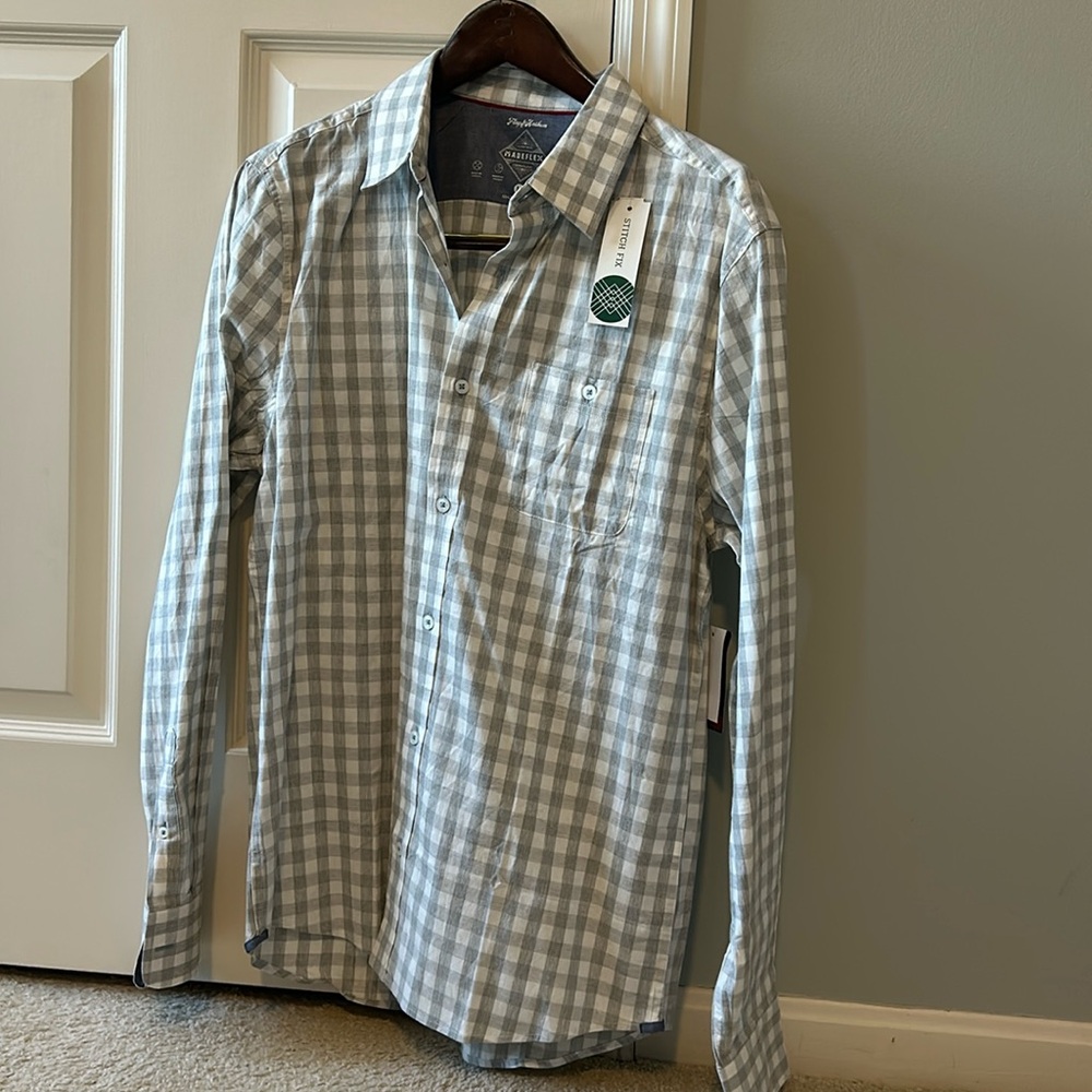 Flag & Anthem Madeflex Button Down New with Tags